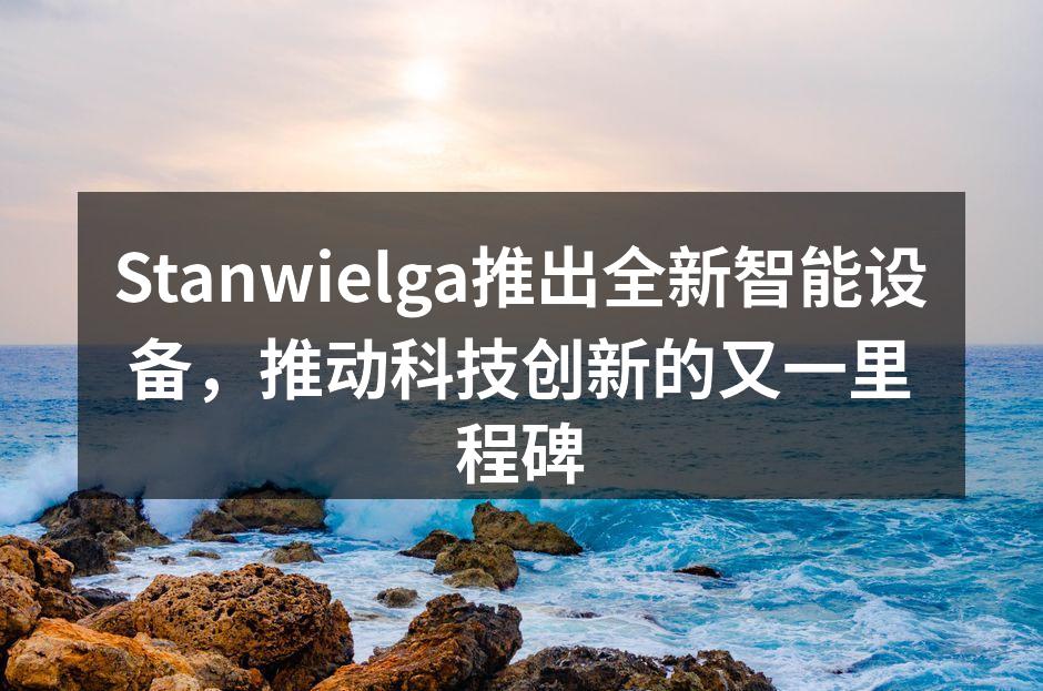 Stanwielga新智能设备系列发布会现场
